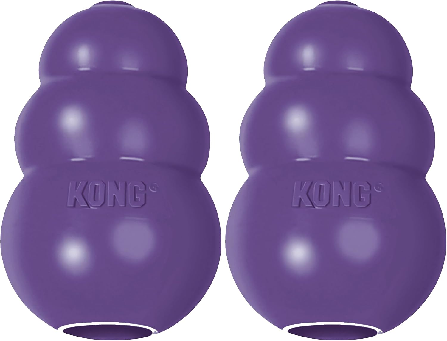 KONG Senior - Dog Toy with Gentle, Natural Rubber - Durable Dog Toy for Older Dogs - Use Treats with Stuffable Chew Toy - Treat Toy for Chewing & Fetching - for Large Dogs - Image 9