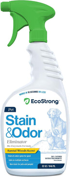 Eco Strong Pet Stain and Odor Remover - Pet Odor Eliminator, Urine Destroyer for Dogs, Pet Urine Enzyme Cleaner | Santel Woods - 128 oz - Image 12