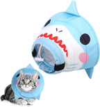 KOOLTAIL Cat Cone Collar Soft, Adjustable Cat Cones to Stop Licking, Foldable Donut Water Resistant Pet Recovery Neck E Collars After Surgery, Kitten Elizabethan Collar for Small to Large Cats,Brown M - Image 12