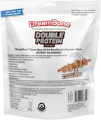 DreamBone dog treats showing real chicken and sirloin ingredients