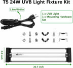 Authentic USA imported JHGKEGKE terrarium light bar for tortoises and lizards