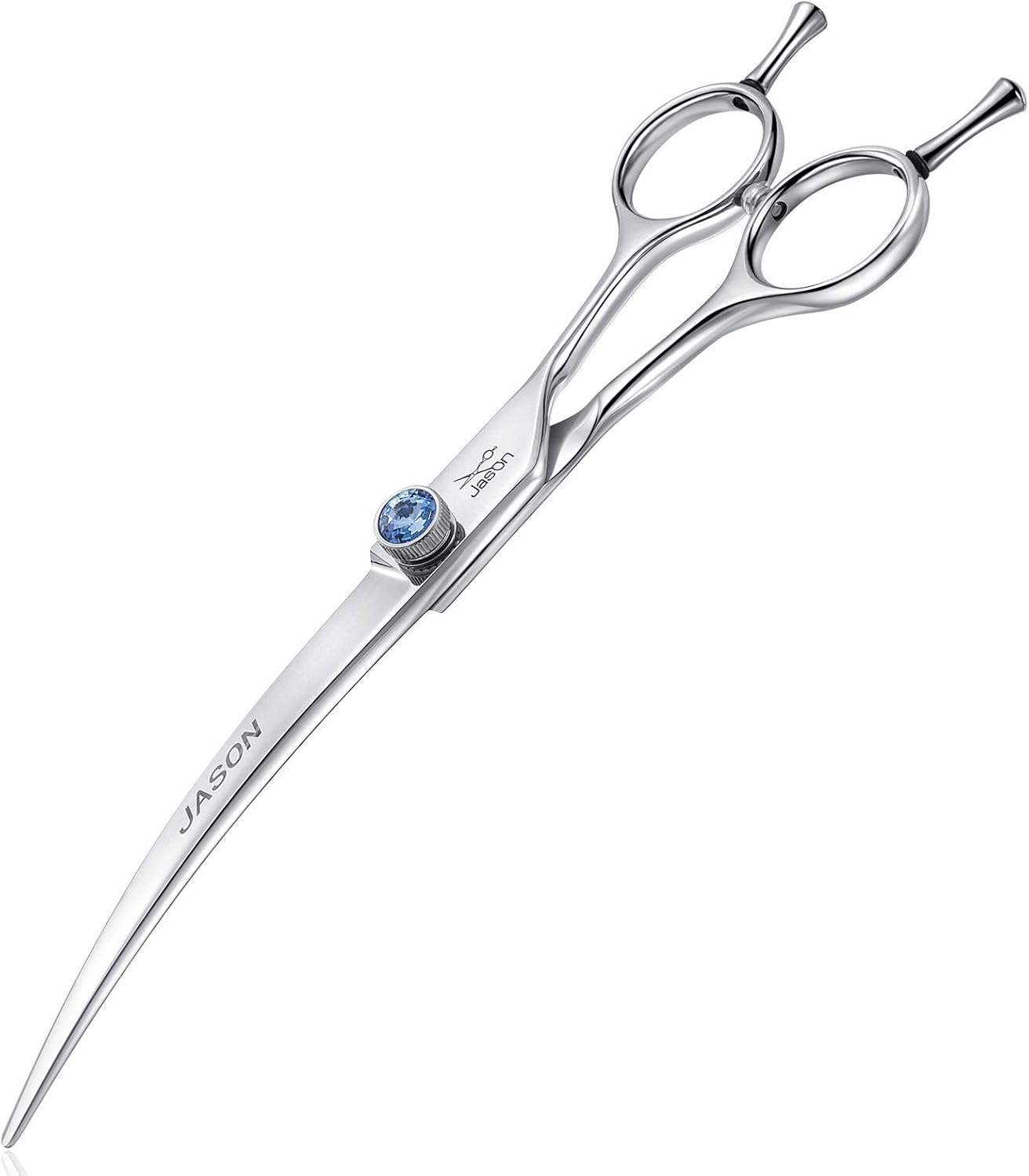 Authentic USA imported JASON curved grooming shears package contents