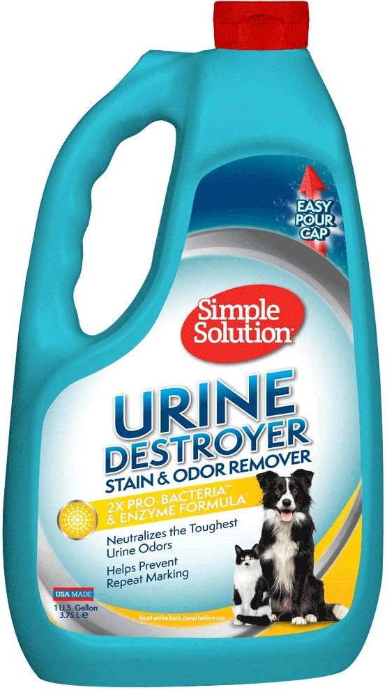 Simple Solution 32 ounce pet urine cleaning solution for multi surface application