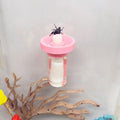 Jumping Spider Water Dispenser, Magnetic Hanging Feeder,Suitable for Jumping Spiders,Tarantulas, Praying Mantises,Arboreal Animals, and Other Small Animal Enclosure Accessories (Pink, 5ML) - Image 1