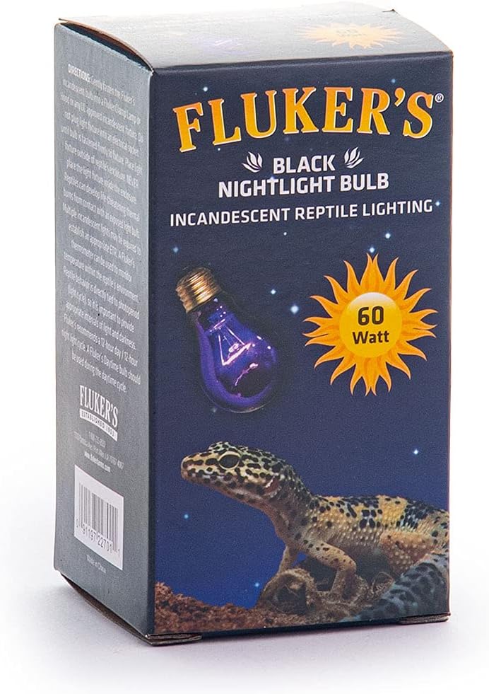 Fluker's 60 watt incandescent terrarium lamp unboxed