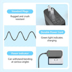IOKOFJOA brand power adapter label and technical specifications