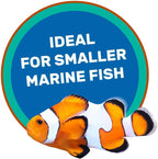 Authentic USA imported Hikari fish food packaging setup