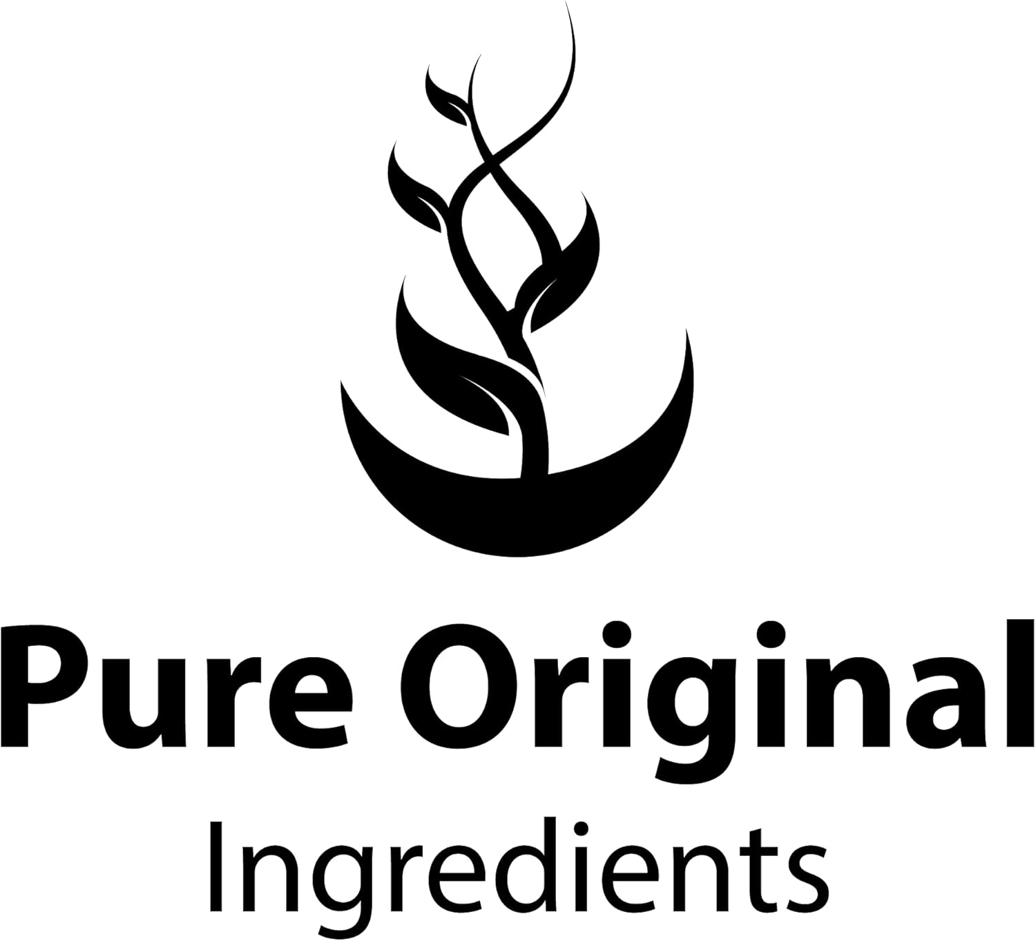 Pure Original Ingredients sand packaging details and brand logo