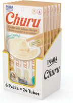 INABA Churu Cat Treats, Lickable, Squeezable Creamy Pure Cat Treat with Green Tea Extract & Taurine, 0.5 Ounces Each Tube, 24 Tubes (4 per Pack), Chicken Recipe - Image 13