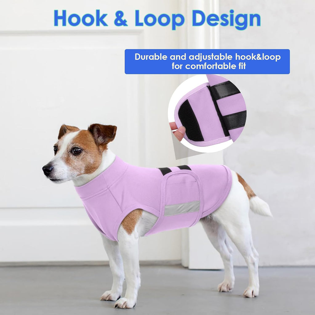 MIGOHI pet jacket providing thunderstorm and firework stress relief for puppies
