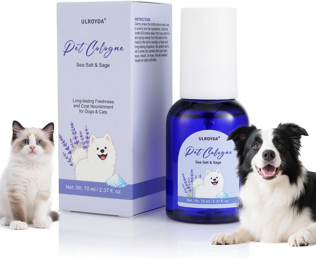 Calming Dog Cologne Spray Long Lasting, Natural Dog Cologne for Male Dogs, Waterless Lavender Pet Spray - Anxiety Relief, Alcohol-Free & Hypoallergenic for Dogs & Cats, 2.37 fl oz - Image 10