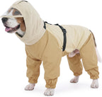 Nanaki Waterproof Dog Raincoat with Harness-Full Body Dog Raincoats Outdoor | For Rainy Days,Hiking Camping,Reflective Safety Strips,Full-Body Protection,Easy On/Off,Detachable&adjustable Hood,Breathable - Image 12