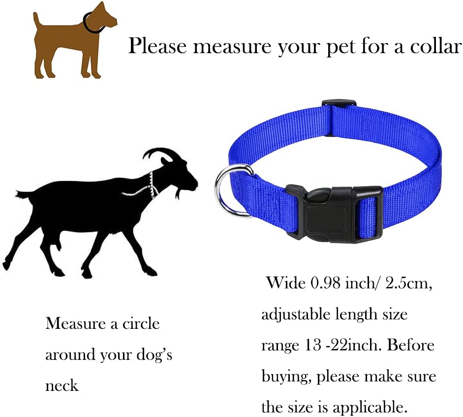 High-density nylon farm animal lead with metal snap