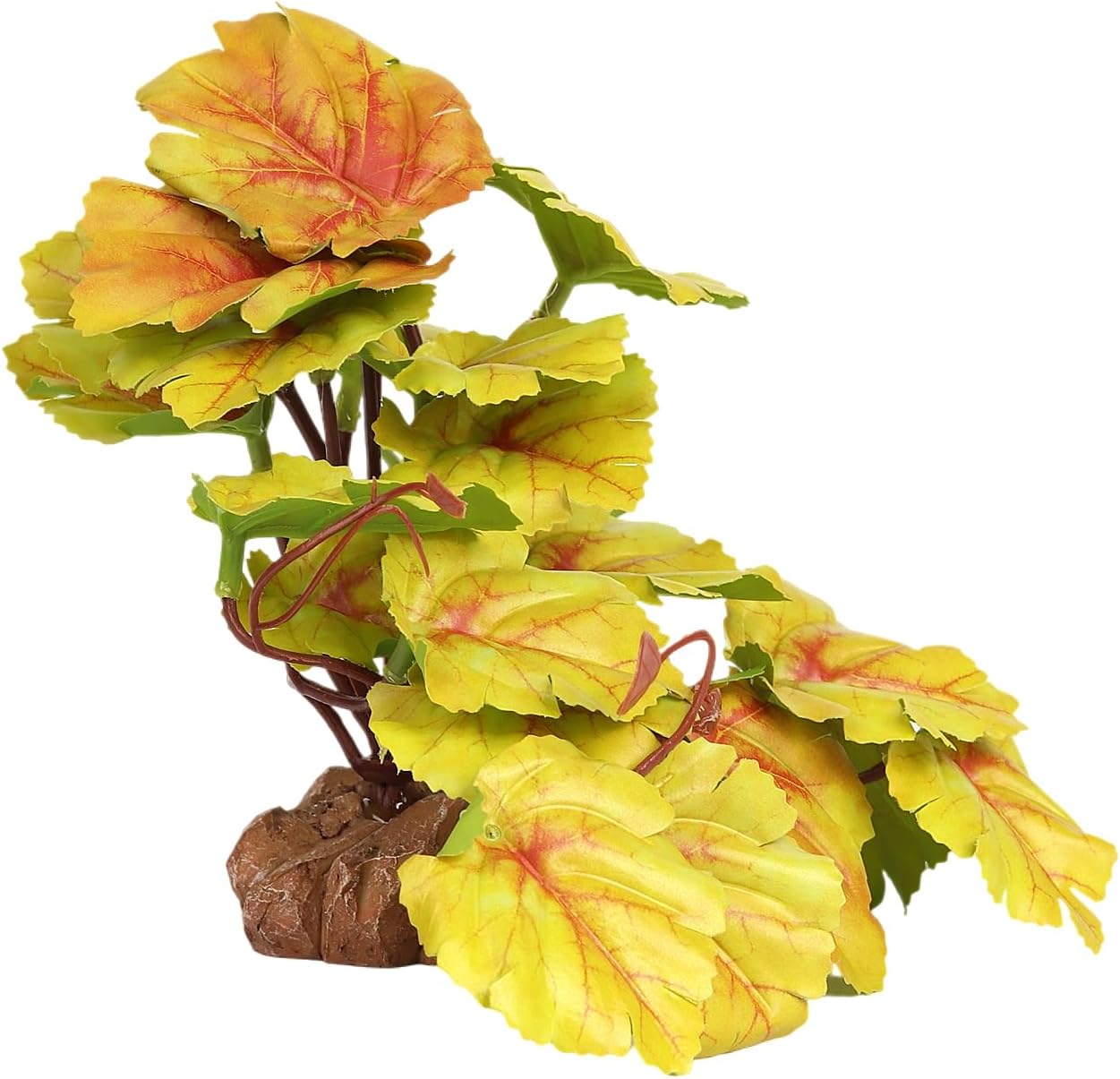 Side profile of Woledoe artificial plant in snake enclosure