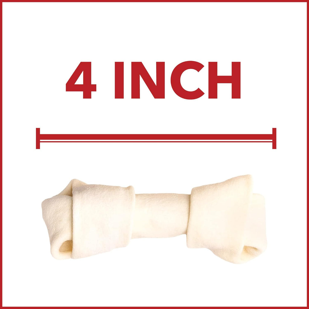 Pet Factory American beefhide bones in resealable red pouch