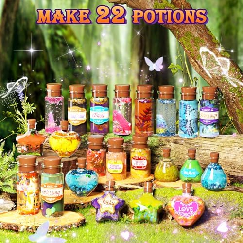 Gorispi fairy potion making kit recipe book and ingredients