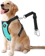 VavoPaw Dog Seat Belt, Safety Vest Dog Car Harness with Adjustable Buckle Dog Seat Belt for Vehicle Nylon Pet Safety Seat Belts Heavy Duty(L, Black) - Image 15