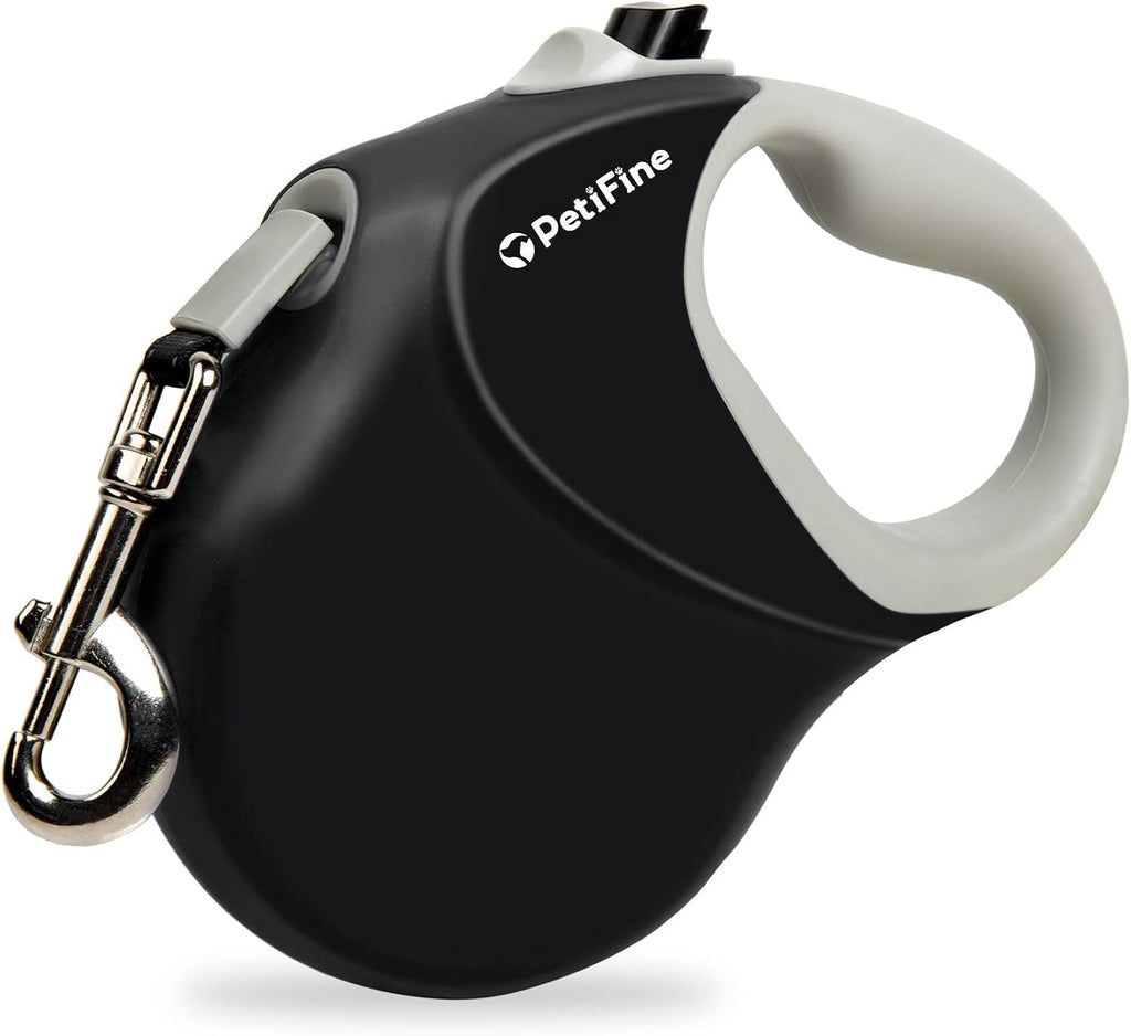 PetiFine retractable dog leash 26ft front view