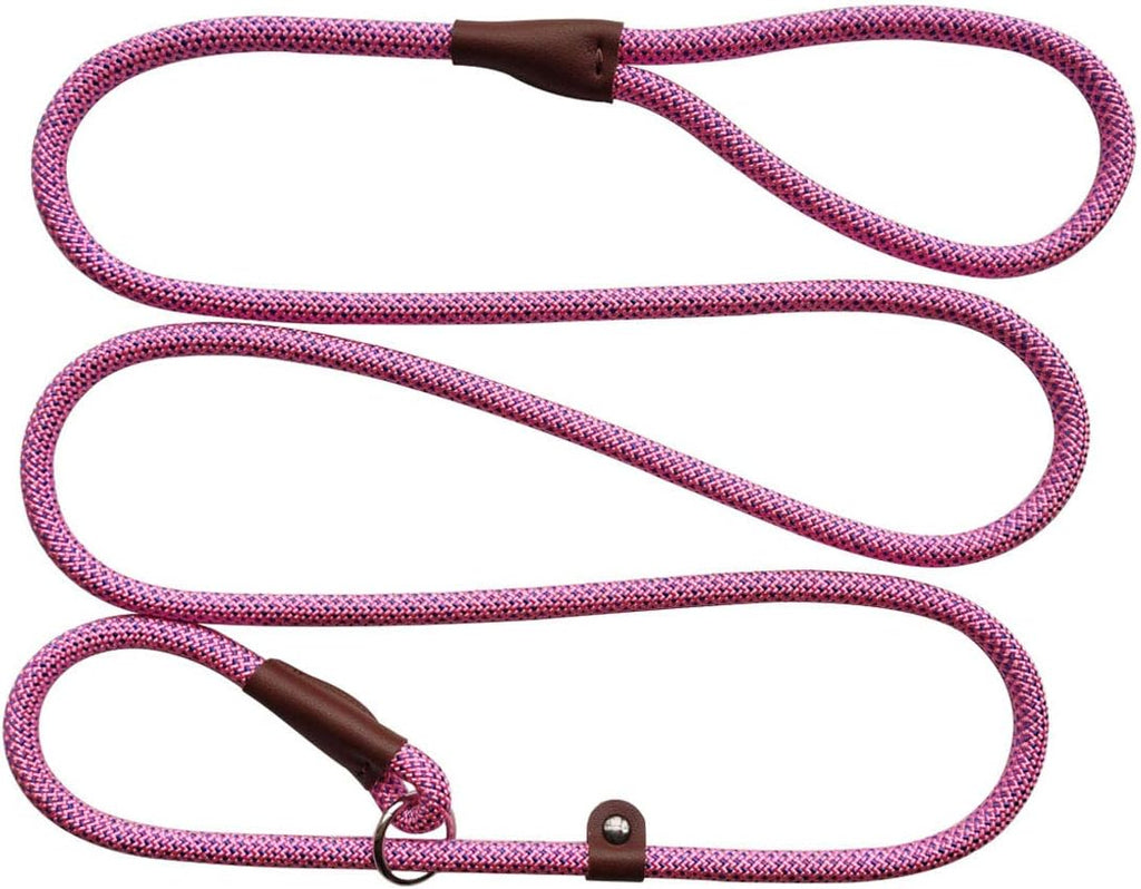 BTINESFUL 5FT 6FT 7FT Slip Lead Dog Leash, Strong Nylon Rope Leash, 1/4" Dog Training Lead for Small Medium Dogs (1/4" * 7 FT, Black) - Image 12