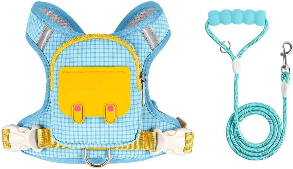 Soft padded breathable mesh interior of the dog harness