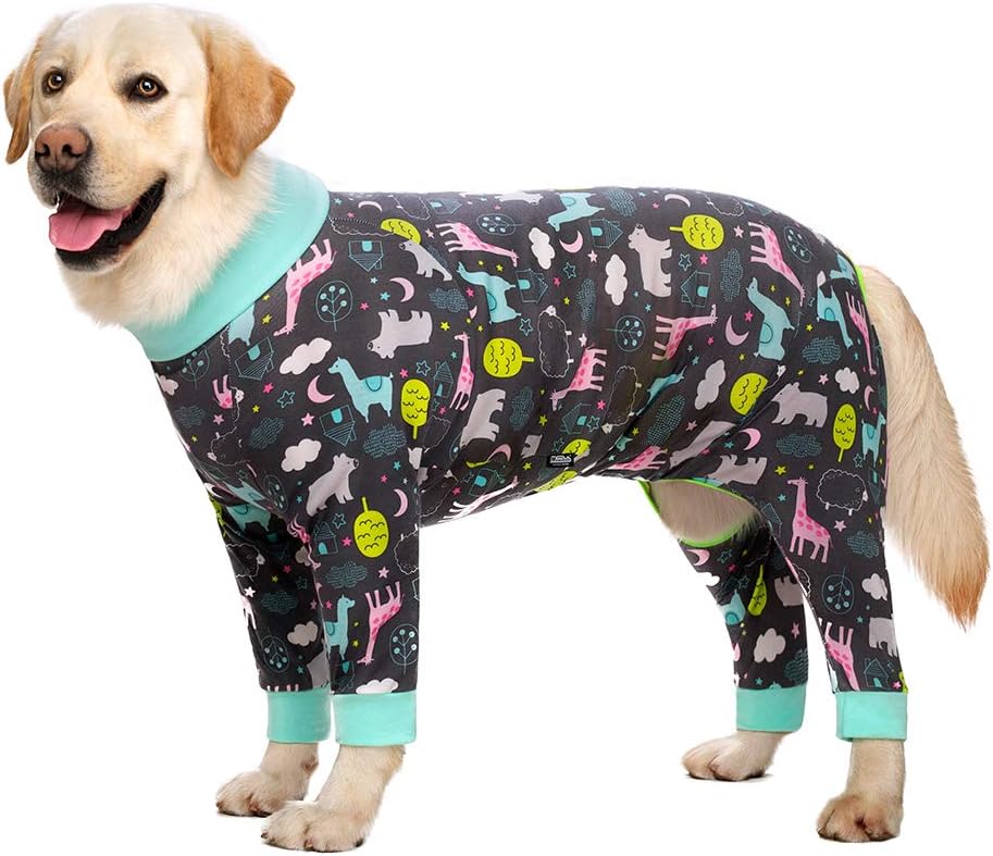 Pink Pony surgery Recovery Suit female male for Dogs After Surgery Medium Large Dogs Onesie,Lightweight Dog recovery suit for Shedding Prevent Licking Surgical Wound,Dog Pajamas Pjs ,Full Belly - Image 14