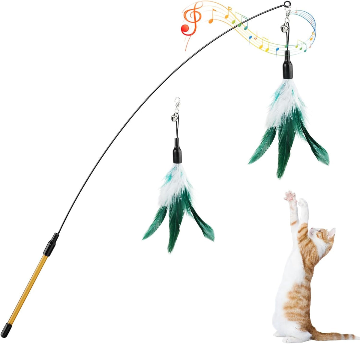 Authentic USA sourced Pawaboo cat toy packaging