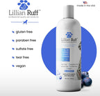 Provitamin B5 pet conditioner for detangling thick dog fur
