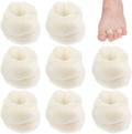 Minatee Lambs Wool for Toes 8 count pack front view for foot protection