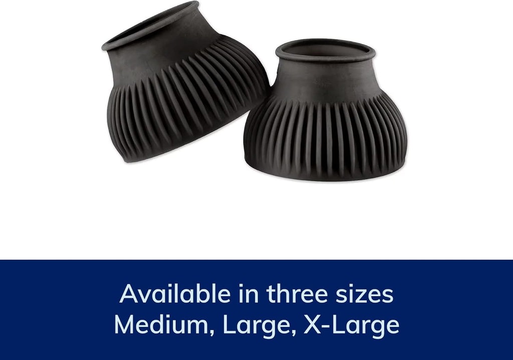 Classic Equine horse bell boots for interference shielding and lost shoe prevention