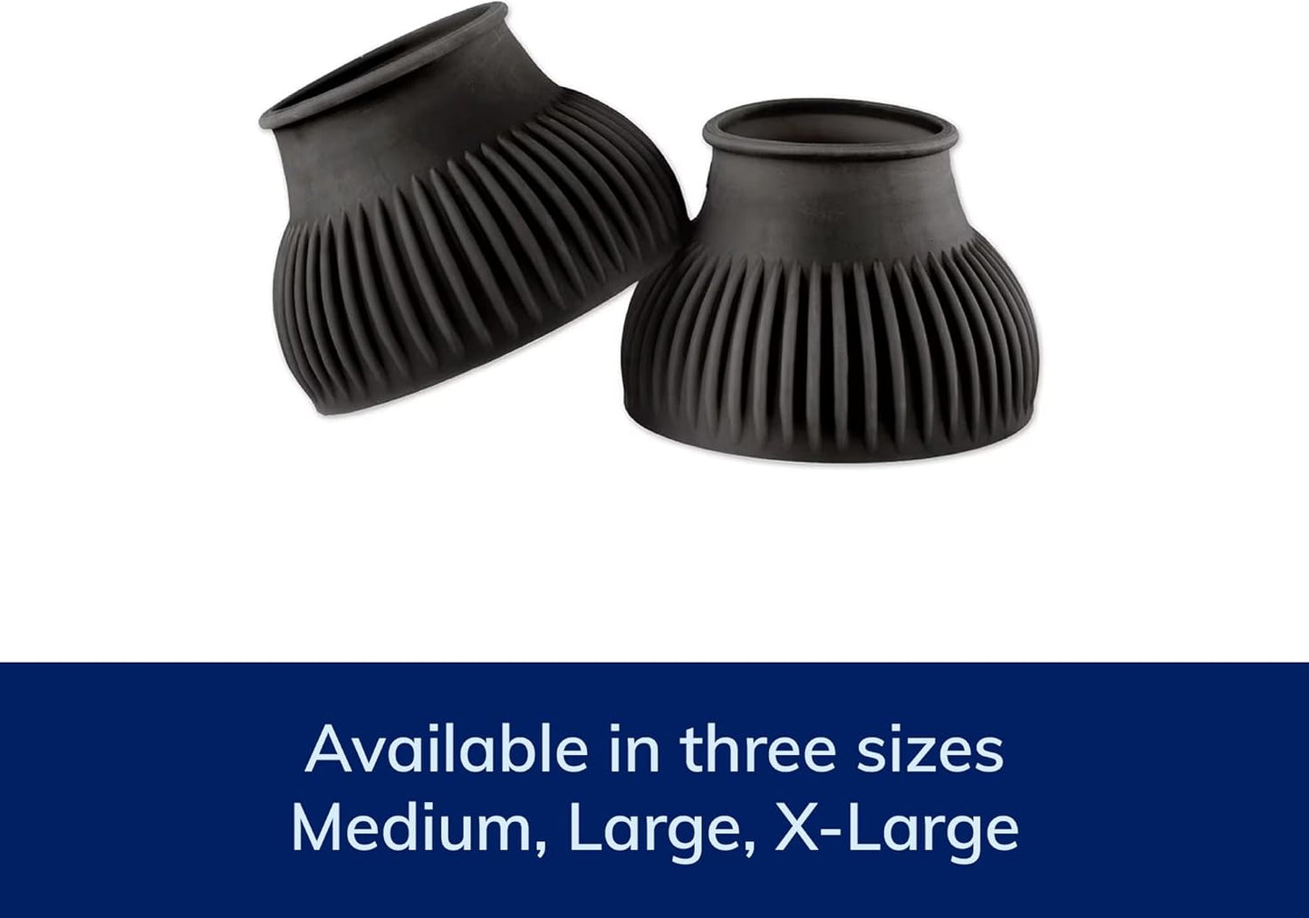 Classic Equine horse bell boots for interference shielding and lost shoe prevention