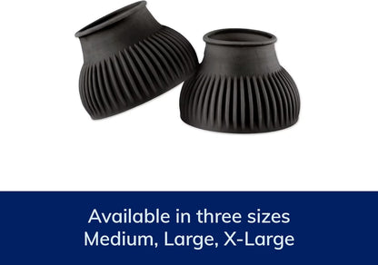 Classic Equine horse bell boots for interference shielding and lost shoe prevention