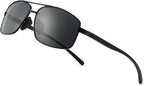 SUNGAIT Ultra Lightweight Rectangular Polarized Sunglasses Men UV400 Protection - Image 11