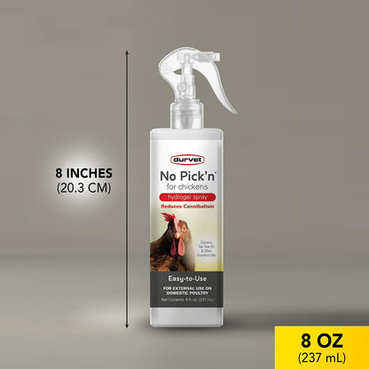 Authentic Durvet No Pick'N imported packaging for flock management