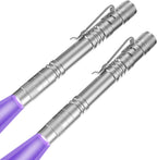 COSOOS 2 UV Black Light Flashlight, 2 Pack 395nm Mini Pen Light with Clip, Waterproof Ultraviolet Flashlight for Leak, Pet Urine, Scorpion, Hotel Inspection, Dry Stain and Bed Bug. - Image 13