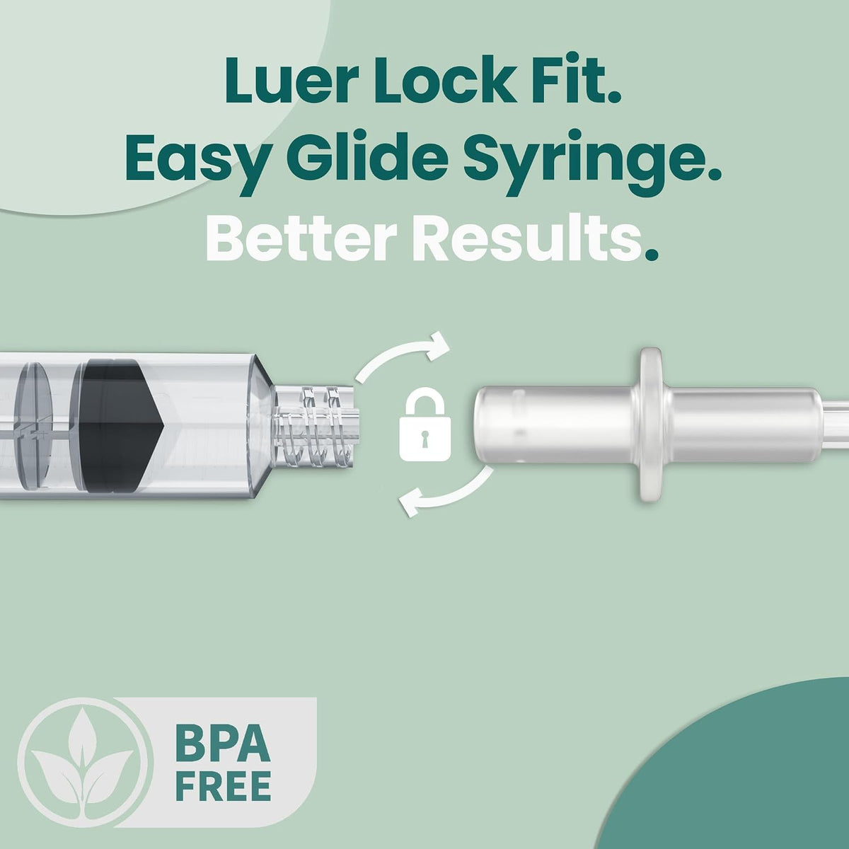 Good Harbor canine AI extender and smooth tip syringe detailed side view