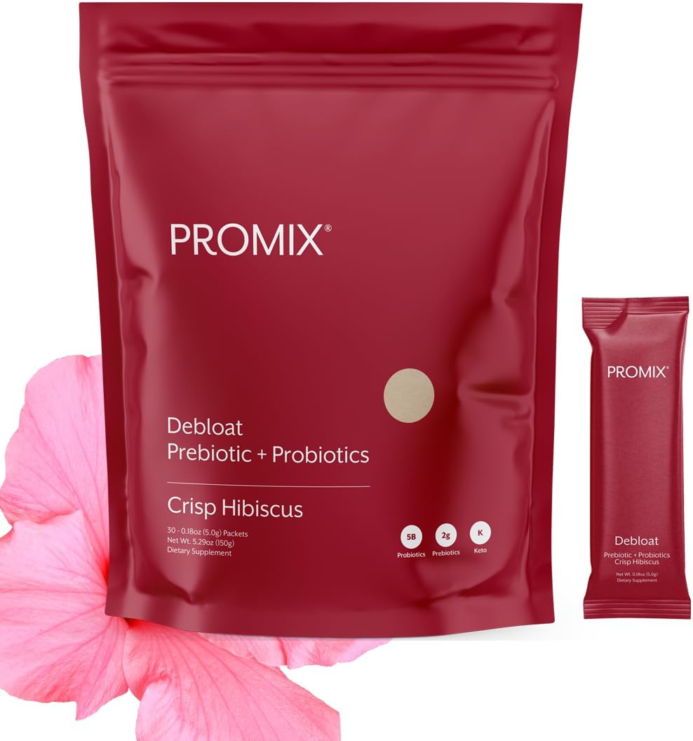 Promix Nutrition Debloat Powder for Gut Health, Reduces Bloating, 30ct - Image 10
