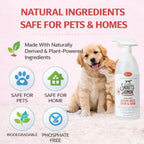 Skout's Honor severe mess advanced formula dog spray bottle angled view