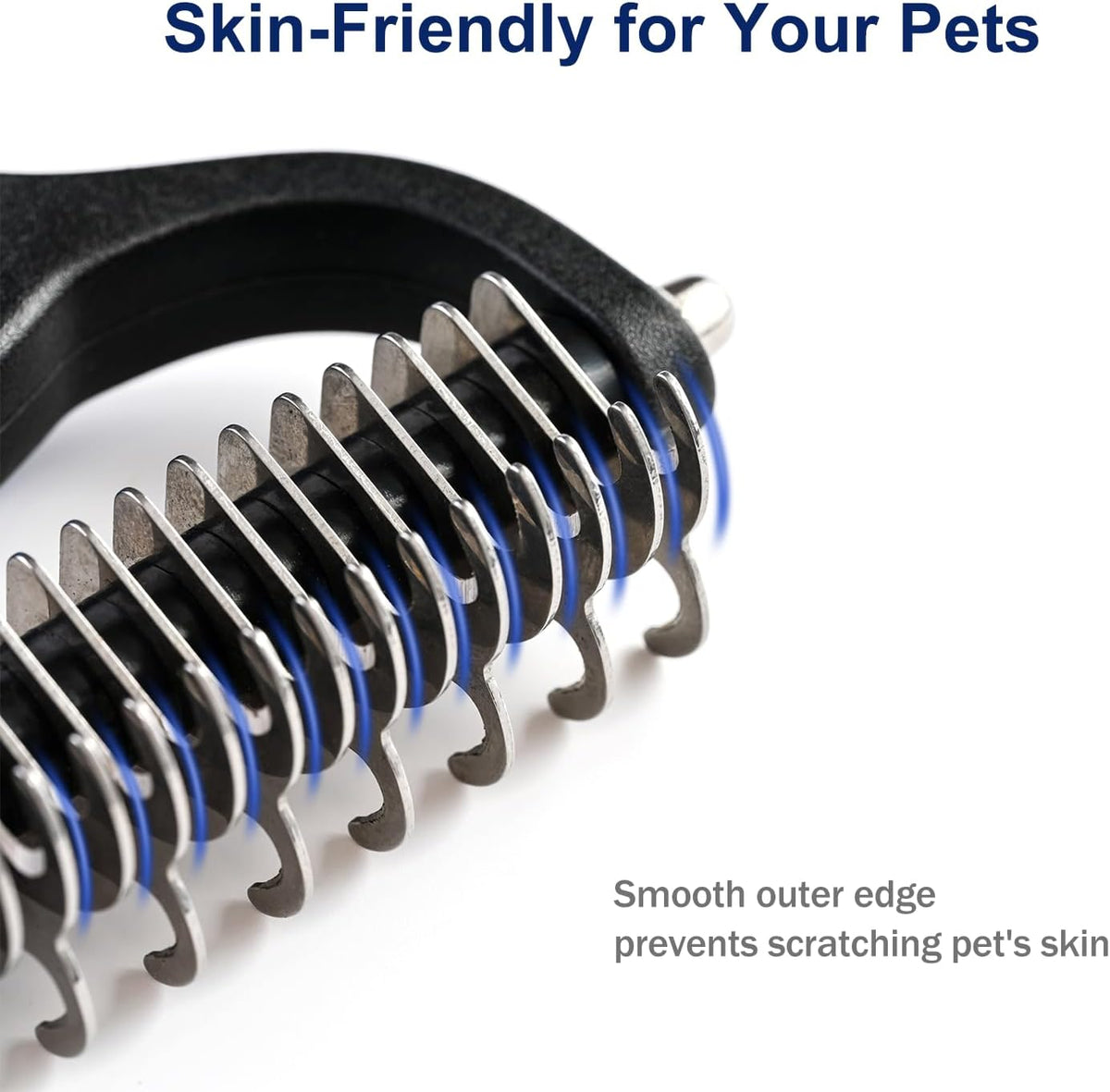 WePet small size pet dematting tool held in hand