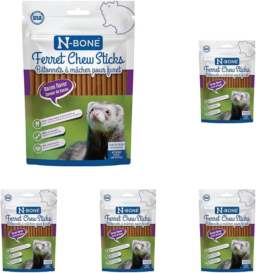 N-Bone Ferret Chew Sticks Salmon Flavor, 1.87-oz Bag - Image 11