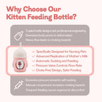 The anti choking valve mechanism on the Rock Tech pet feeder.