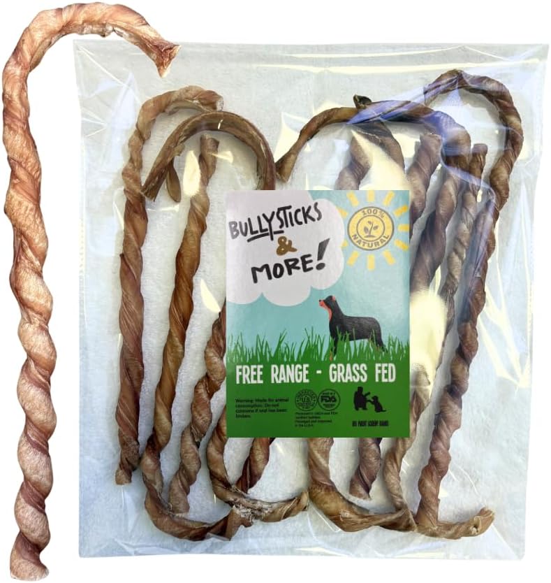 Authentic USA imported Bullysticks & More premium pet dental chews