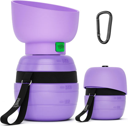 Pecute Portable 22 oz Dog Water Bottle, 2 in 1 Dog Water Bottle Bowl Leakproof with Double Seal, BPA Free, Lightweight, Pet Water Bottel Dispenser for Outdoor Walking Triping Hiking Camping Travels - Image 12