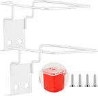 Teenyyou wall mount sharps container mounting bracket in white metal