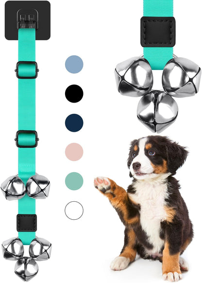 COOYOO Dog Doorbells, Adjustable Potty Training Dog Bells, Upgraded for Training Your Puppy The Easy Way, Premium Quality Housetraining Hanging Bell-5 Extra Large Loud 1.5 DoorBells - Image 9