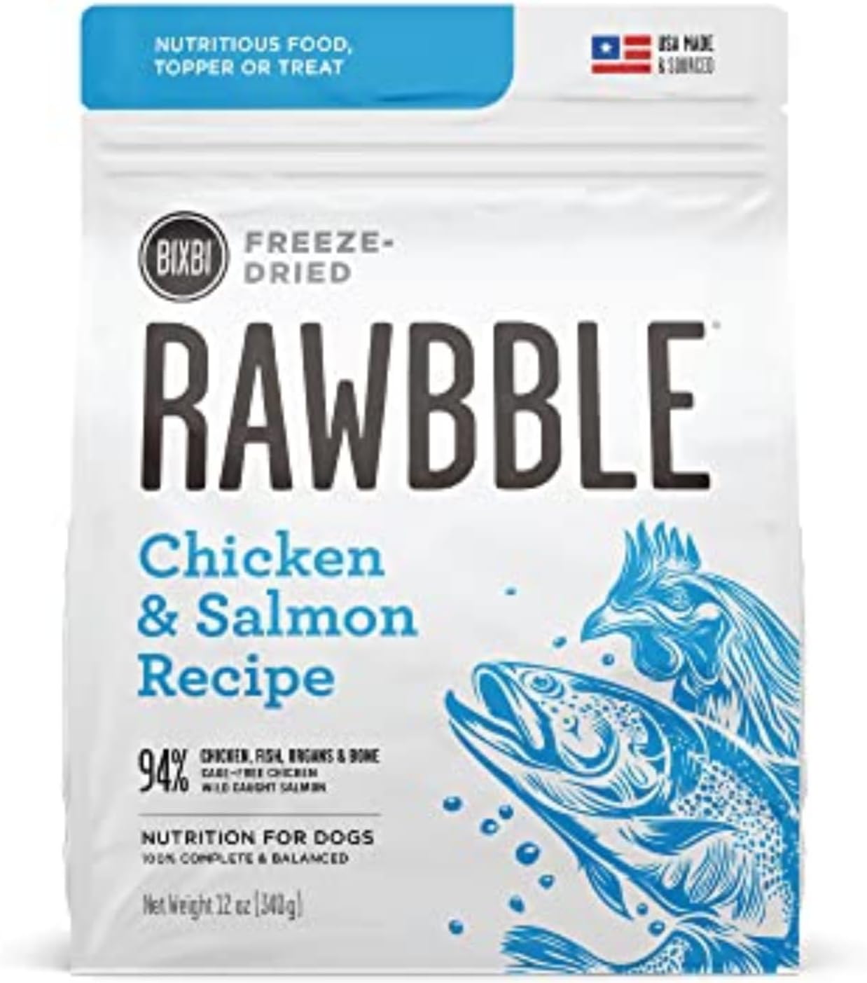 BIXBI Liberty Freeze-Dried Dog Food Topper & Treats, Beef - 98% Meat & Organs, No Refrigeration - USA Made, 26 oz - Image 15