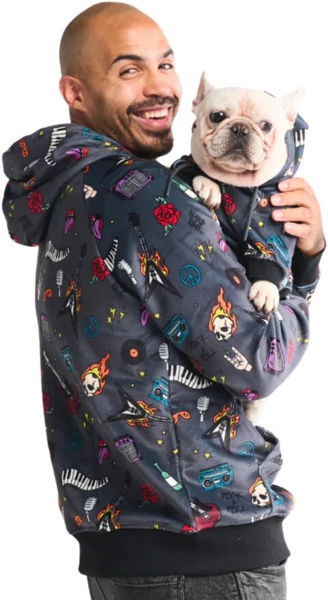 Vibrant blue and pink tie dye patterned velour human pullover.