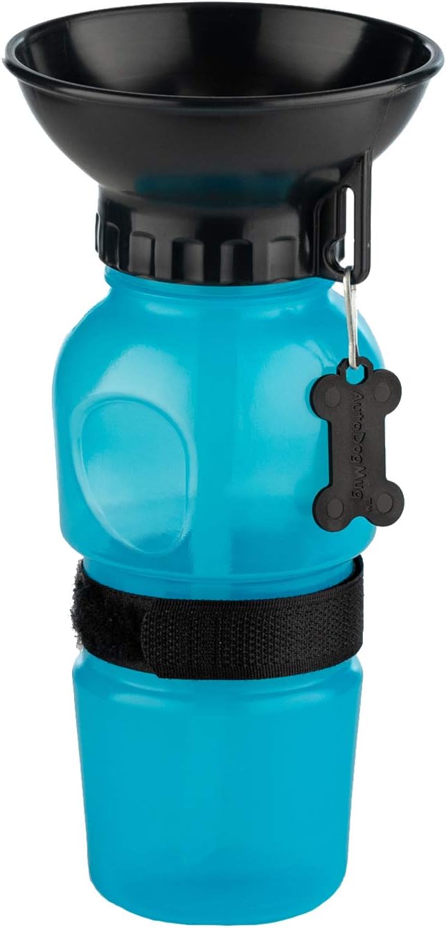 Premium imported travel bottle for pet hydration outdoors