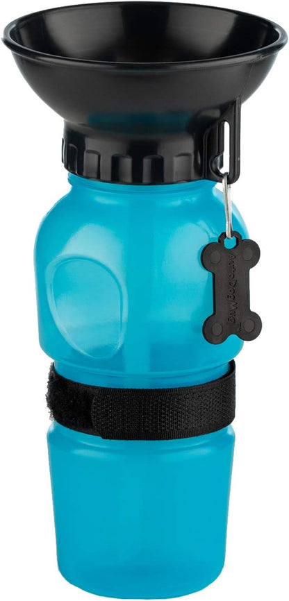Premium imported travel bottle for pet hydration outdoors