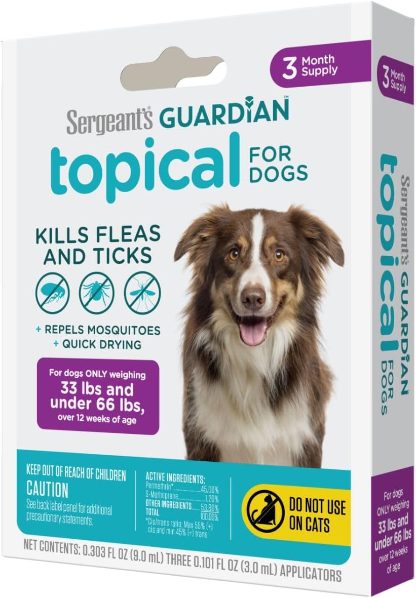 Sergeant's Guardian Flea & Tick Collar for Dogs, 1 Count - Image 11