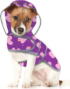 HDE Dog Raincoat with Clear Hood Rain Jacket Poncho for Small Medium Large Dogs Dinosaurs - XXL - Image 12